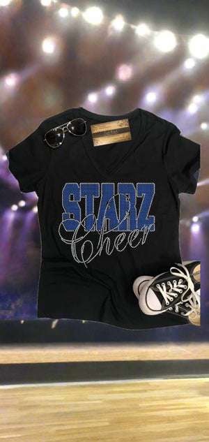 STARZ CHEER bling logo