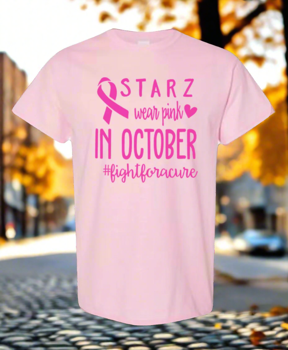 Starz wear pink in October