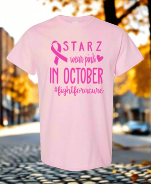 Starz wear pink in October