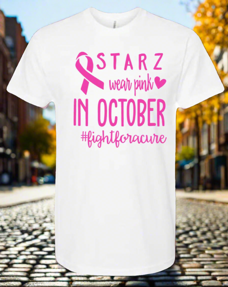 Starz wear pink in October