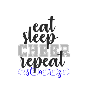 Eat Sleep Cheer Shirt